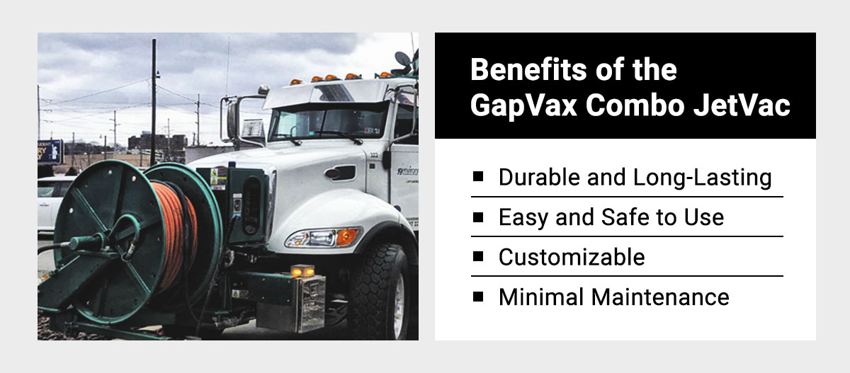 Benefits of the GapVax Combo JetVac